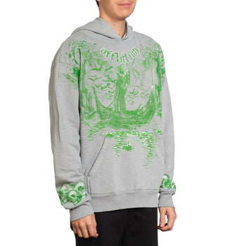 Affliction Men's Hoodie Heavyweight River STYX Pullover Hood      ++*