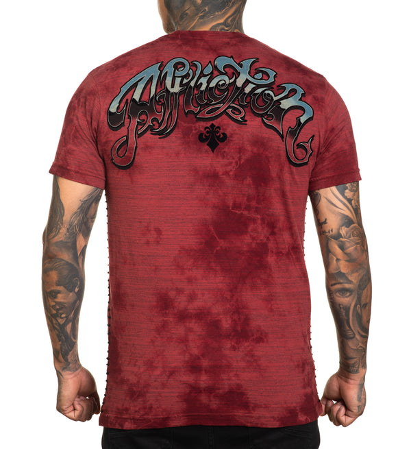Affliction Men's T-shirt Lake Insomnia