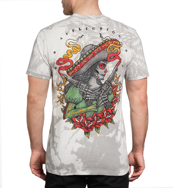 Affliction Men's T-shirt Rebelde