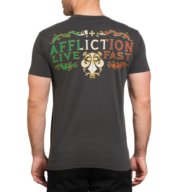 Affliction Men's T-shirt Value Honor