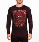 Affliction Men's Thermal Shirt Reversible Ac Native Auto