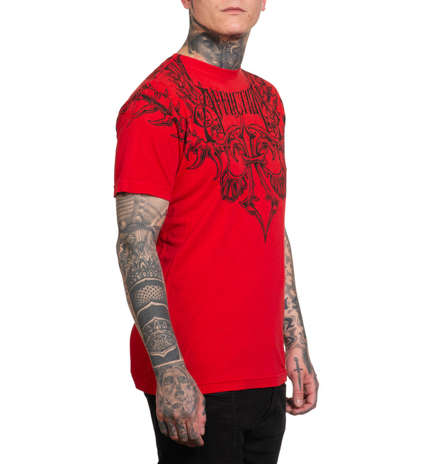 Affliction Men's T-shirt Vertibrate