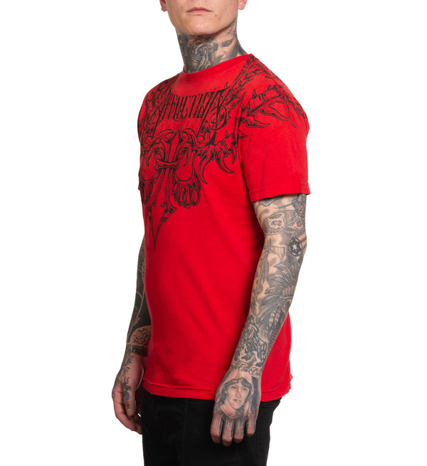 Affliction Men's T-shirt Vertibrate
