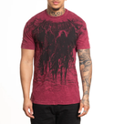 Affliction Men's T-shirt Black Night