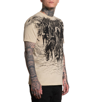Affliction Men's T-shirt Black Night
