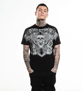 Affliction Men's T-shirt Horror Swarm