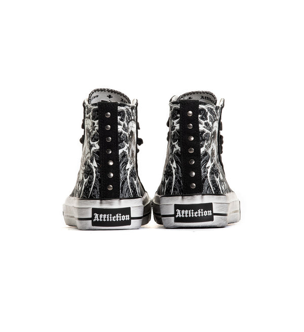 Affliction Men's Hi-Top Shoes Collapse