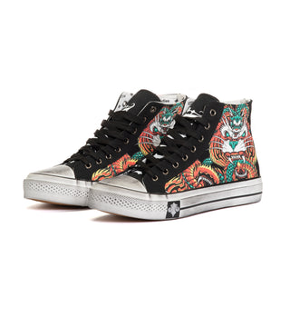 Affliction Men's Hi-Top Shoes Flame & Fable