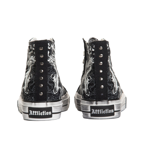 Affliction Men's Hi-Top Shoes Jump