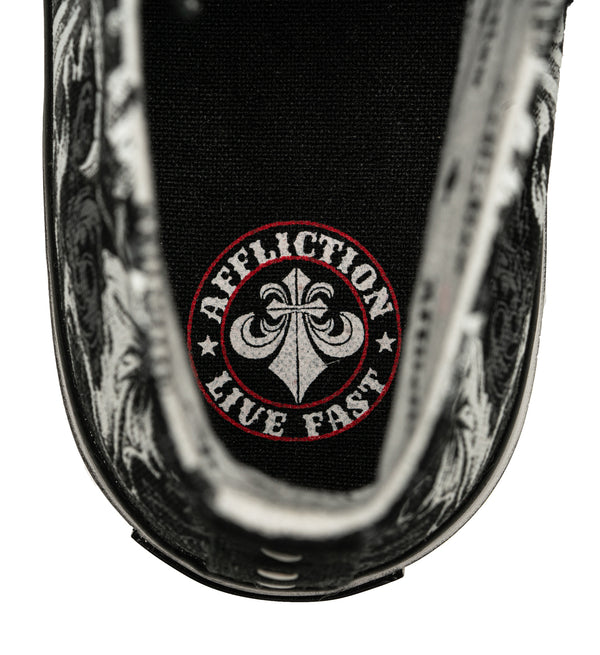 Affliction Men's Hi-Top Shoes Jump