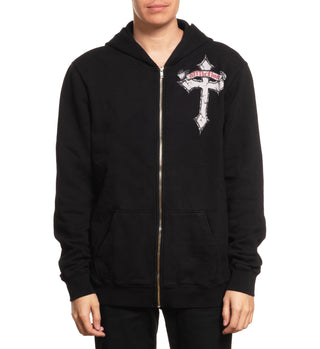 Affliction Men’s Zip Hoodie Live Fast