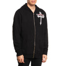 Affliction Men’s Zip Hoodie Live Fast