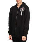 Affliction Men’s Zip Hoodie Live Fast