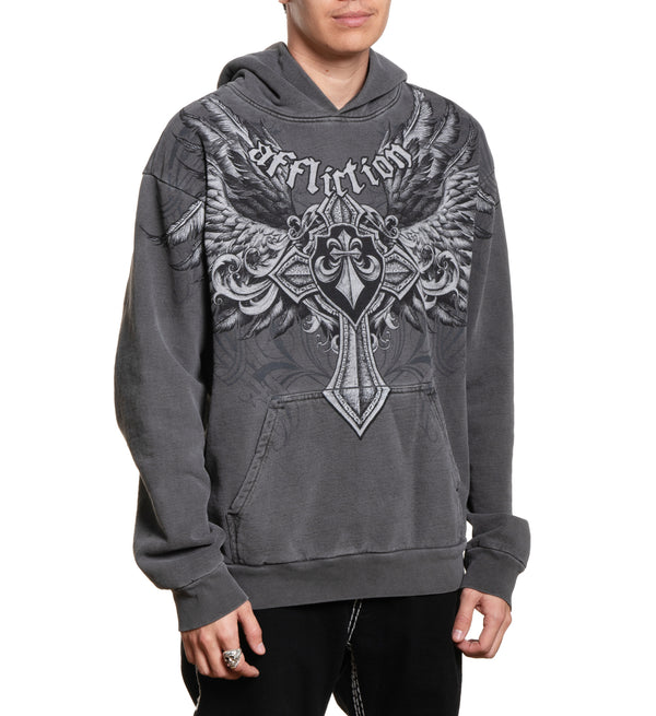 Affliction Men’s Pullover Hoodie Ayala