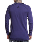 Affliction Men's Reversible Thermal Shirt Shadow