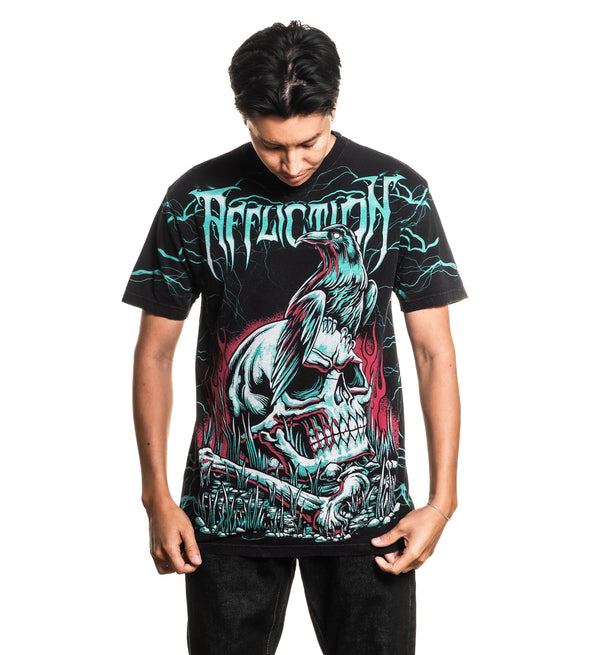 Affliction Men's T-shirt Ghost Image