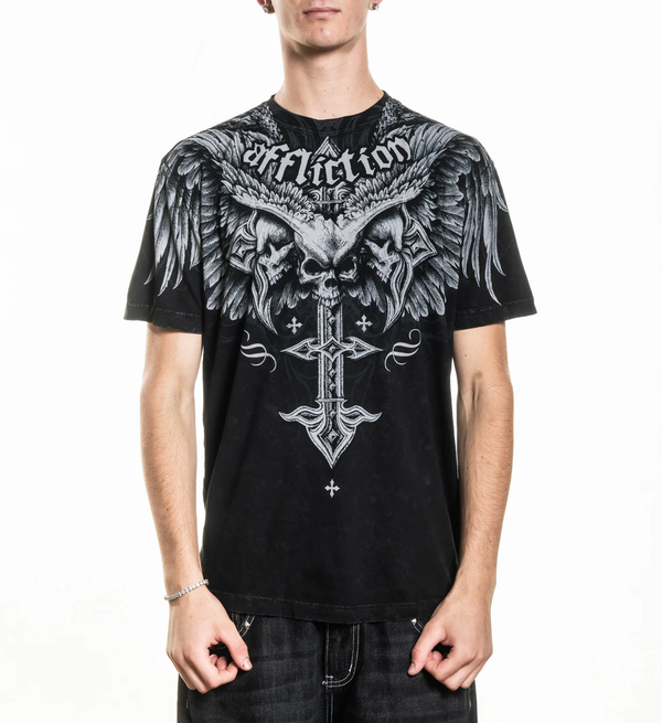Affliction Men's T-shirt Death Eyes