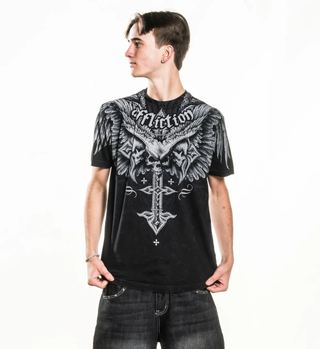 Affliction Men's T-shirt Death Eyes