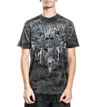 Affliction Men's T-shirt Primal Tech