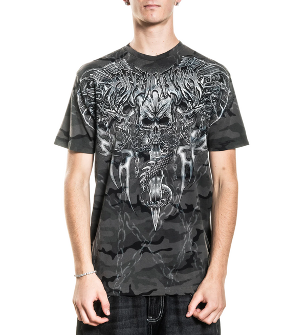 Affliction Men's T-shirt Primal Tech