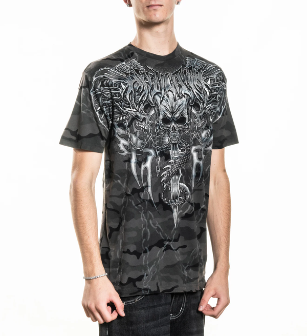 Affliction Men's T-shirt Primal Tech