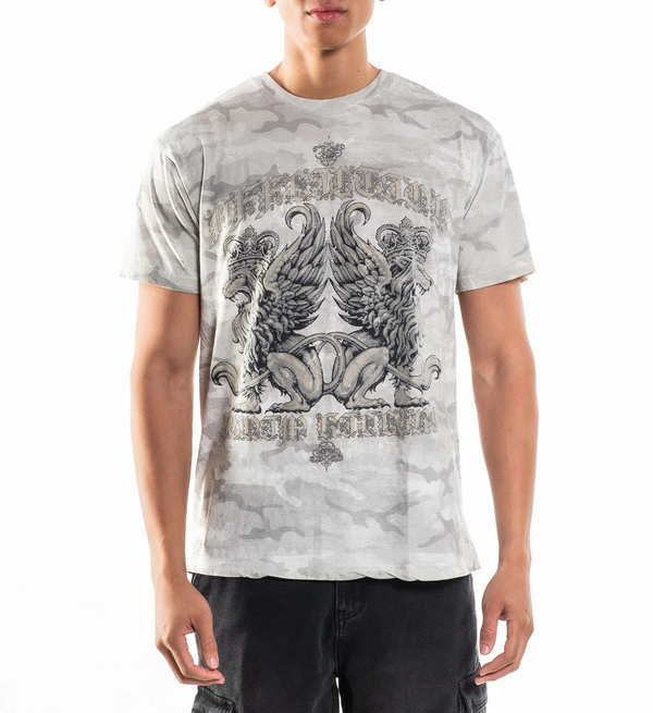 Affliction Men's T-shirt Guardian Lion