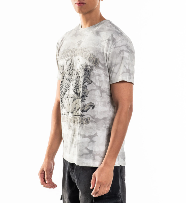 Affliction Men's T-shirt Guardian Lion