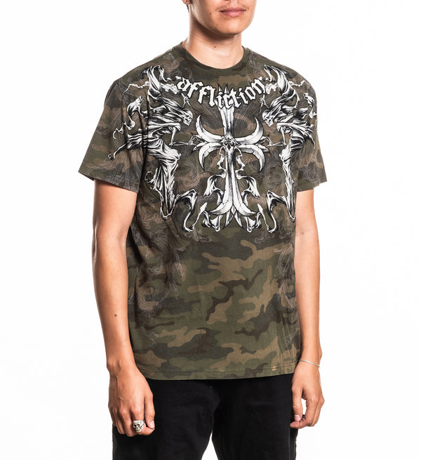 Affliction Men's T-shirt Jump