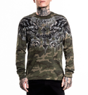 Affliction Men's Long Sleeve T-shirt Fragmented