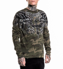 Affliction Men's Long Sleeve T-shirt Fragmented