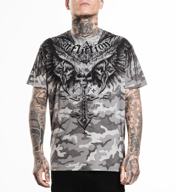 Affliction Men's T-shirt Death Eyes