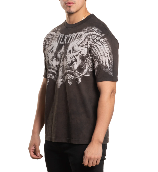 Affliction Men's T-shirt Winged Up