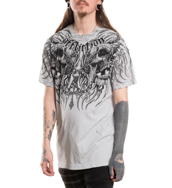 Affliction Men's T-shirt Decimation