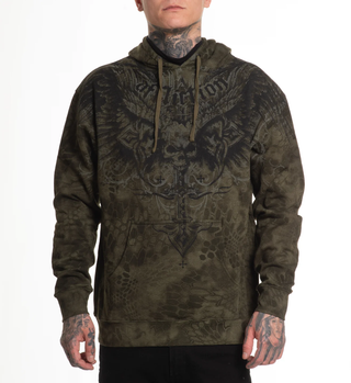 Affliction Men’s Pullover Hoodie Death Eyes