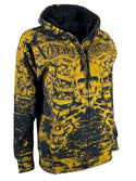 Xtreme Couture By Affliction Women's Zip Up Hoodie Anatomy