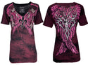 Archaic by Affliction Women's T-Shirt Brave Girl