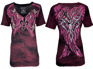 Archaic by Affliction Women's T-Shirt Brave Girl