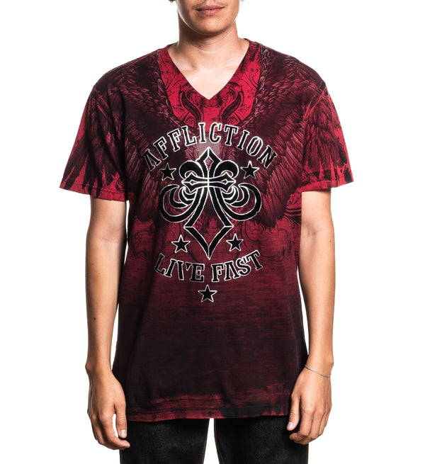 Affliction Men's T-shirt Aeronautical