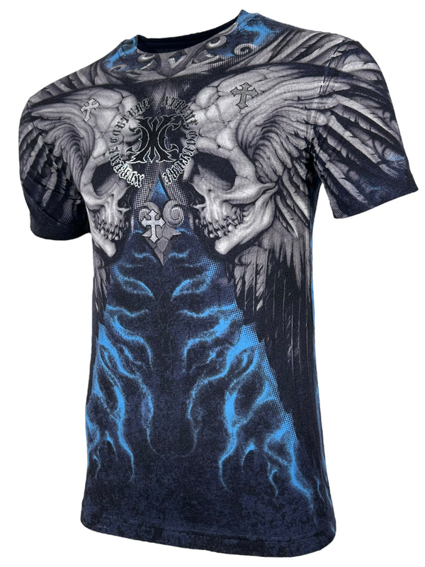 Xtreme Couture By Affliction Men's T-shirt Silent Scream **