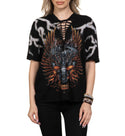 Affliction Women's T-shirt Ac Chrome Lord