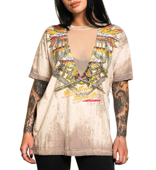 Affliction Women's T-shirt Ac Roadie