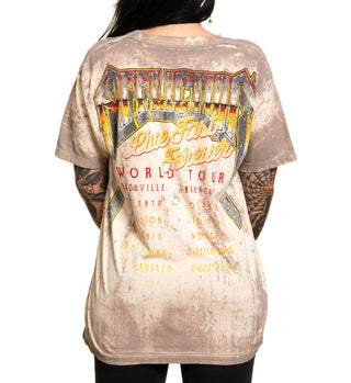 Affliction Women's T-shirt Ac Roadie