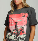 American Highway Women's T-shirt Cowboy Country   ^^^