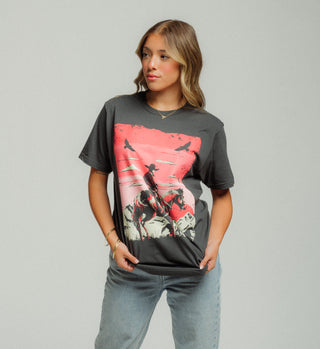 American Highway Women's T-shirt Cowboy Country   ^^^