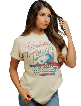 American Highway Women's T-shirt Rodeo Tough   ^^^