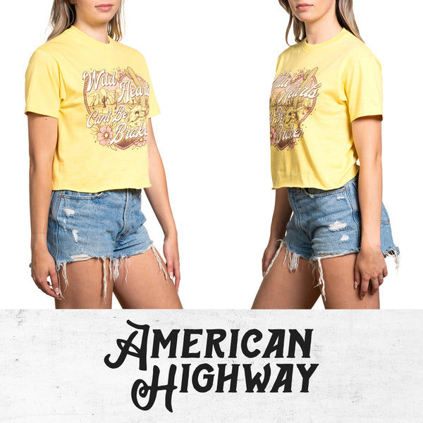 American Highway Women's T-shirt Wild Hearts  ^^