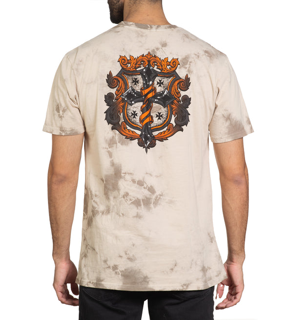 Archaic By Affliction Men's T-shirt Unknown Warrior