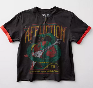 Affliction Women's T-shirt Venomous Ways