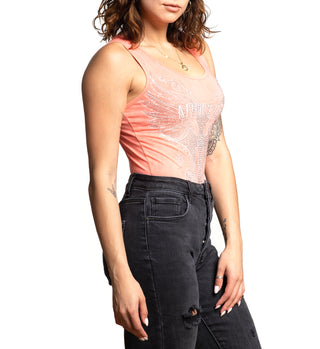 Affliction Women's Bodysuit Margo Wings