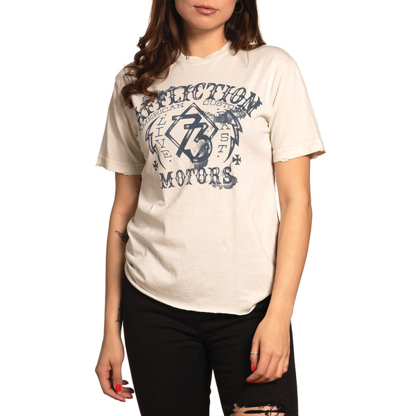 Affliction Women's T-shirt Ac Explosion